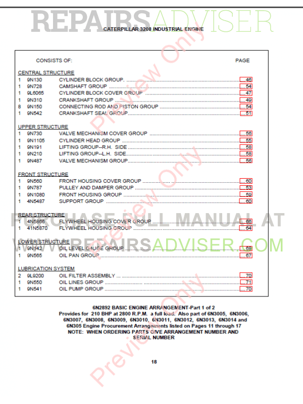 3208 Cat Engine Parts Diagram - Free Wiring Diagram